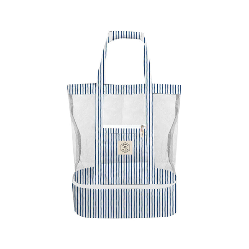 Good Vibes 2-in-1 Beach Insulated Cooler Bag Mediterranean 47x45x20cm