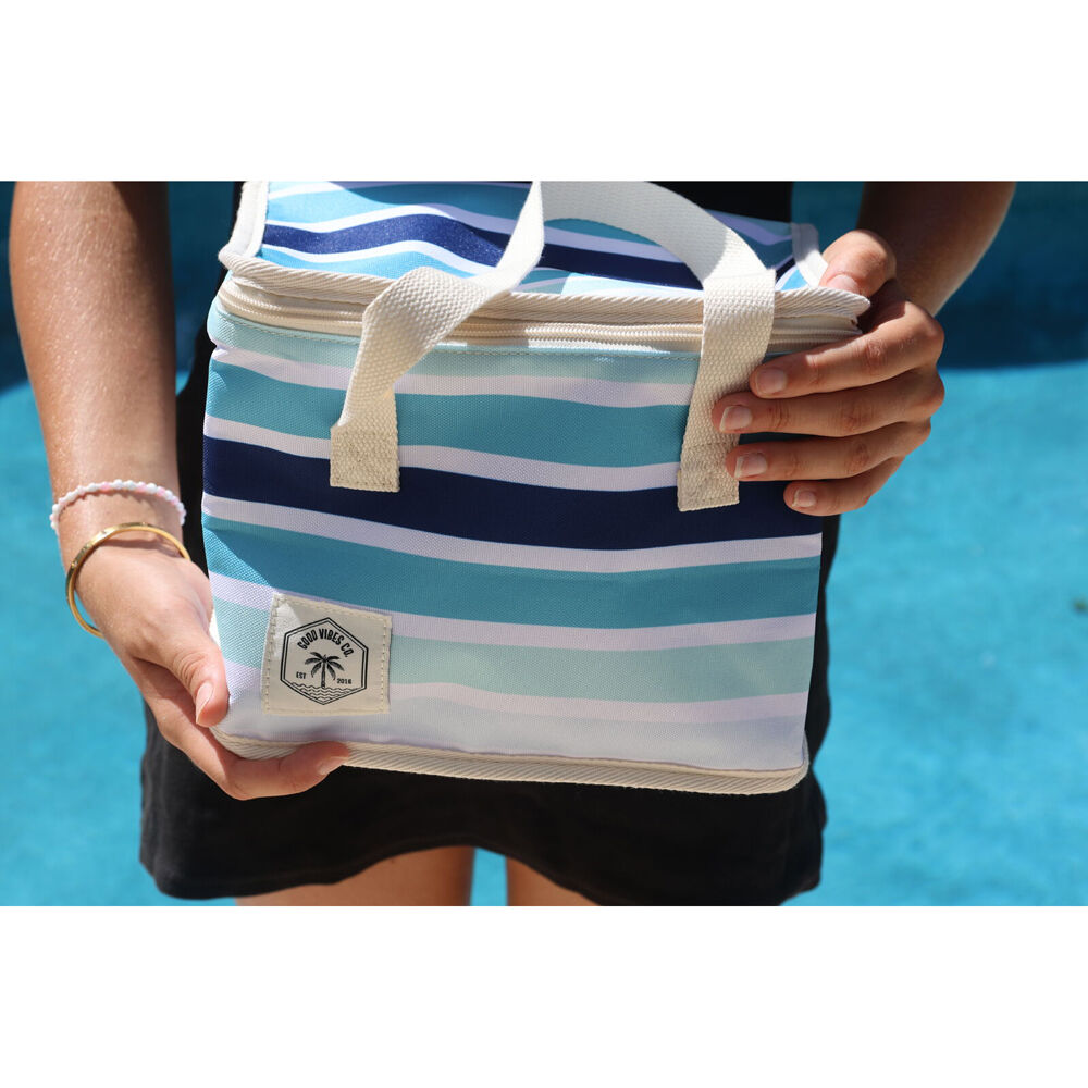 Good Vibes Premium Insulated Lunch Bag Ocean Tide 20x25x20cm
