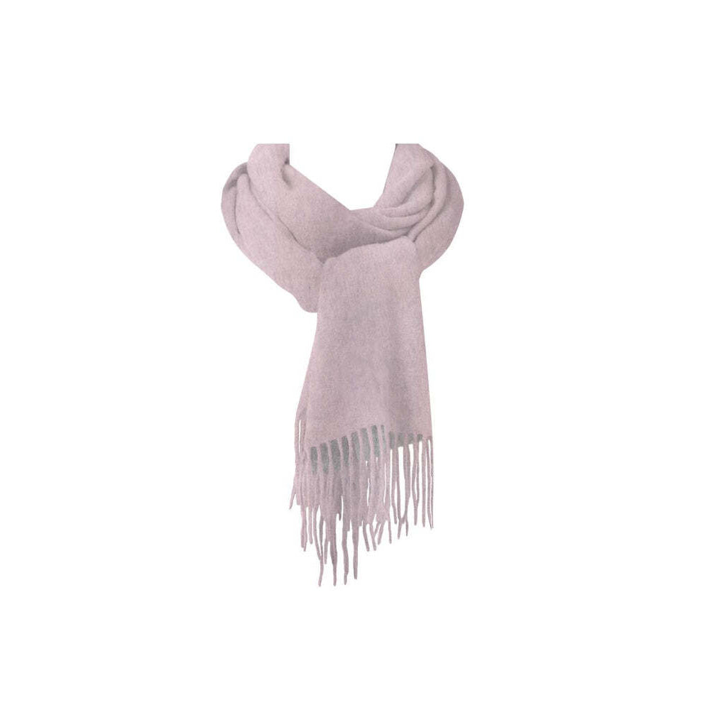 Huxford Grove Alpaca Wool Scarf Neck Wrap 40x190cm - Quartz/Pink