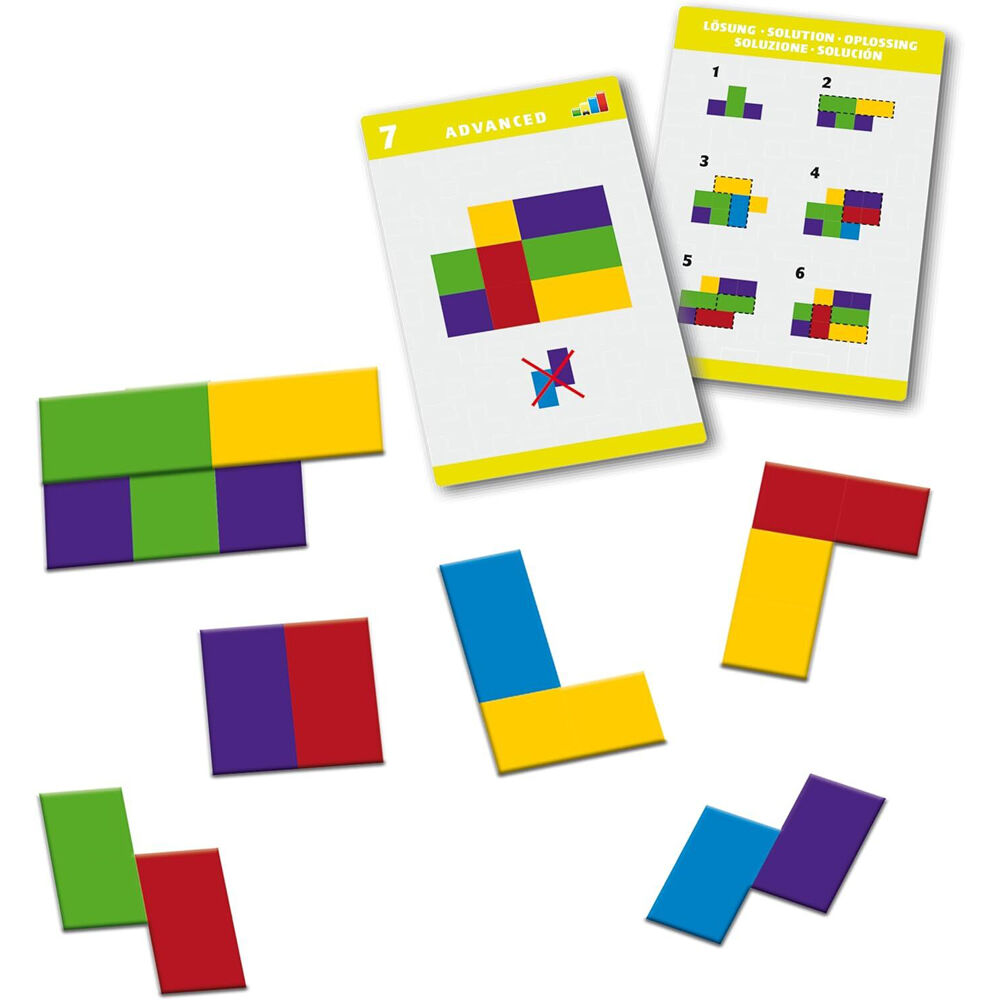 Huch! Color Carpet Solo Logic Neoprene Puzzle Game Educational Toy Kids 7y+