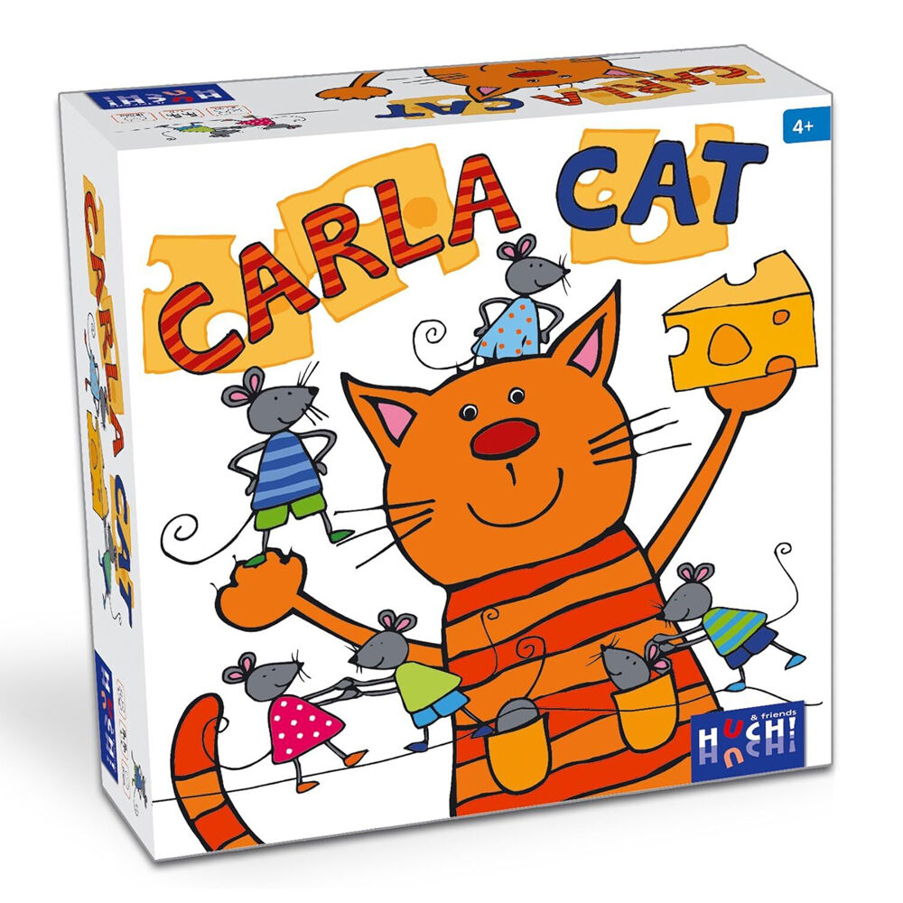Huch! Carla Cat Light Stratergy Tabletop Board Game Kids Children 4y+
