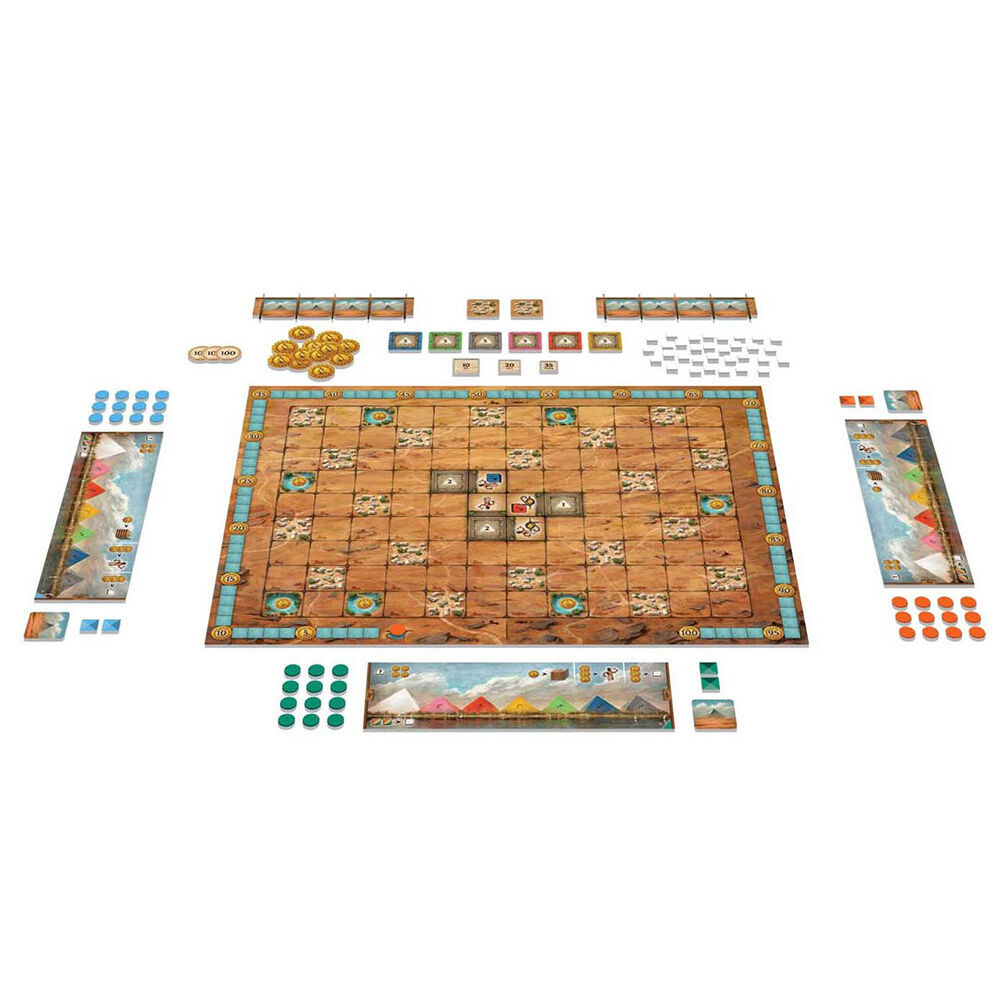 Huch! Terra Pyramides Tile Placement Strategy Game Kids Children 10y+