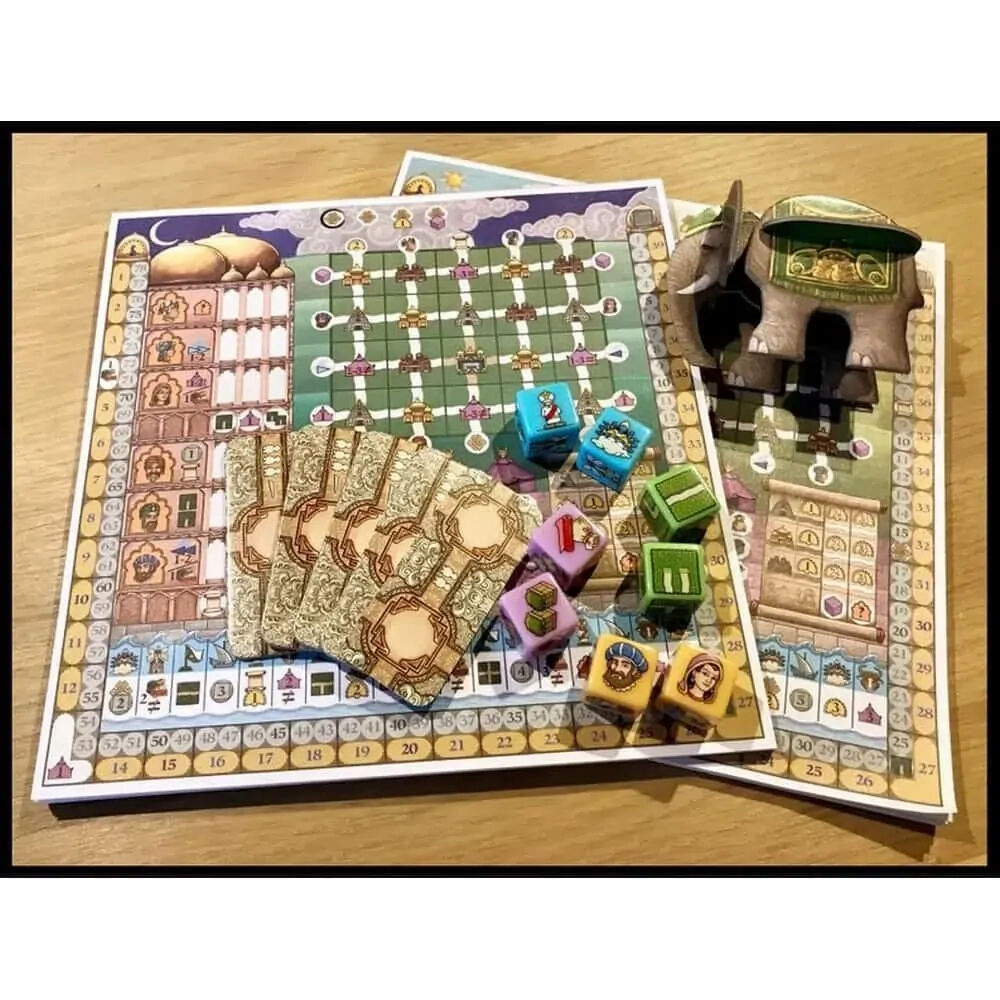 Huch! Rajas of the Ganges The Dice Charmers Rolling Game Kids Children 12y+