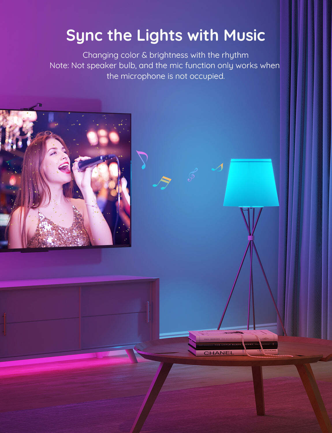 Govee RGBWW WiFi/Bluetooth Smart LED Light Bulb - B22