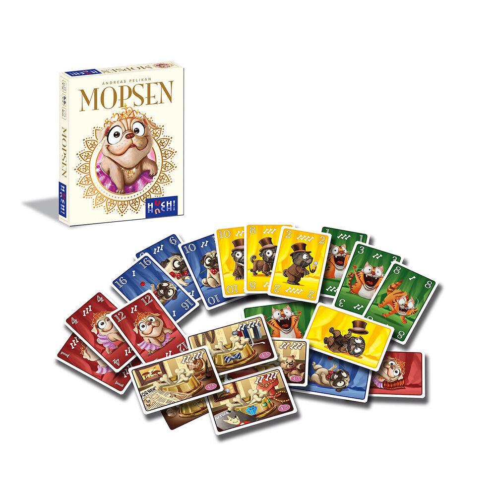 Huch! Mopsen Family Card Interactive Strategy Board Game Kids Children 7y+