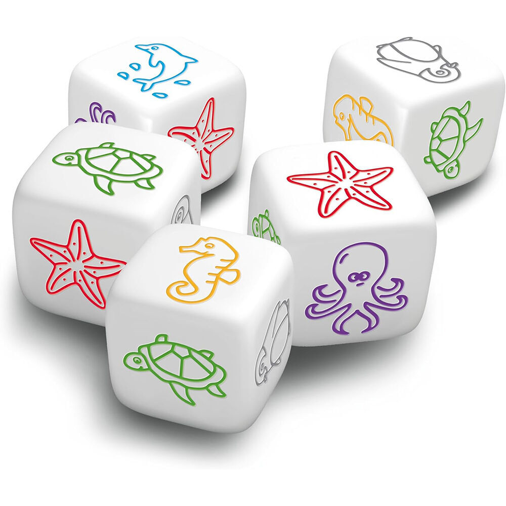 Huch! Rollo Ocean a Yatzee Game Educational Travel Dice Kids Children 4y+