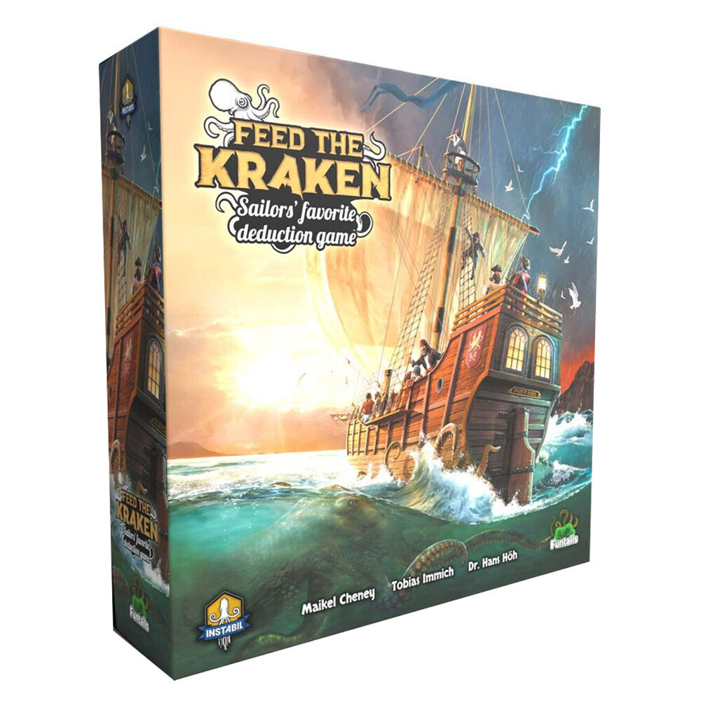 Huch! Feed the Kraken - Retail Edition Party Strategy Board Game Kids 12y+
