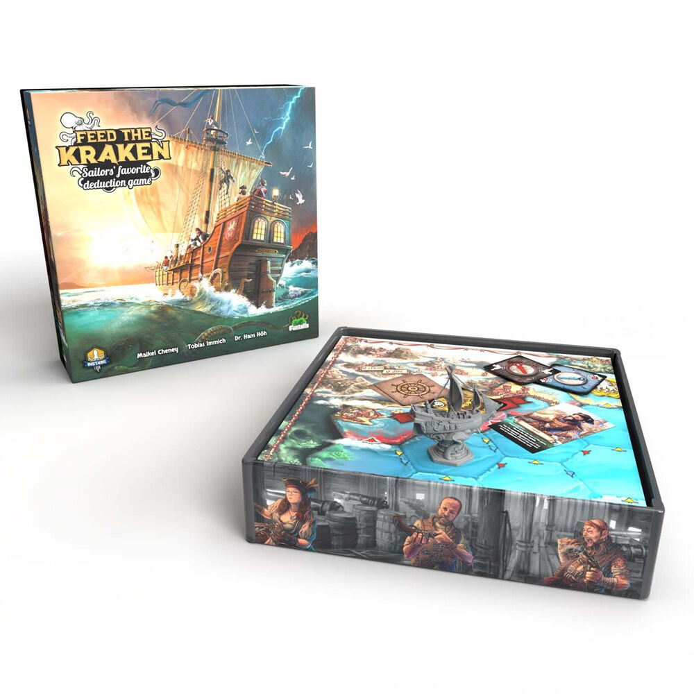 Huch! Feed the Kraken - Retail Edition Party Strategy Board Game Kids 12y+