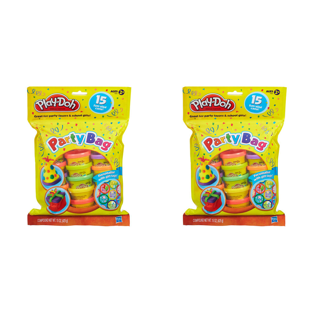 2PK Hasbro Play-Doh Party Bag Edition Children's Modelling Set 24M+
