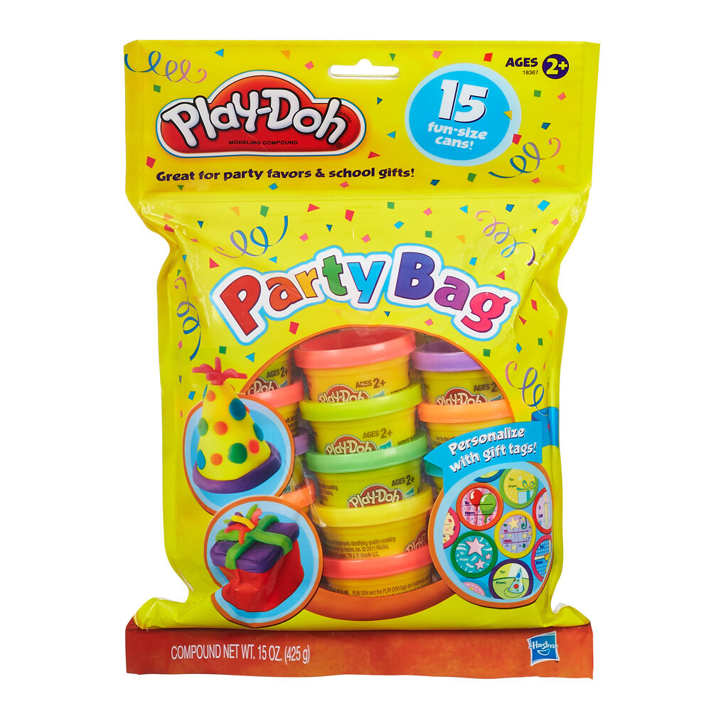 2PK Hasbro Play-Doh Party Bag Edition Children's Modelling Set 24M+