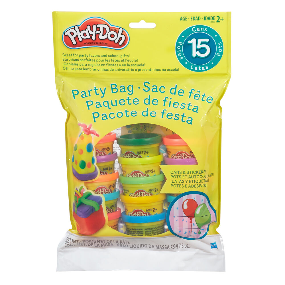 2PK Hasbro Play-Doh Party Bag Edition Children's Modelling Set 24M+