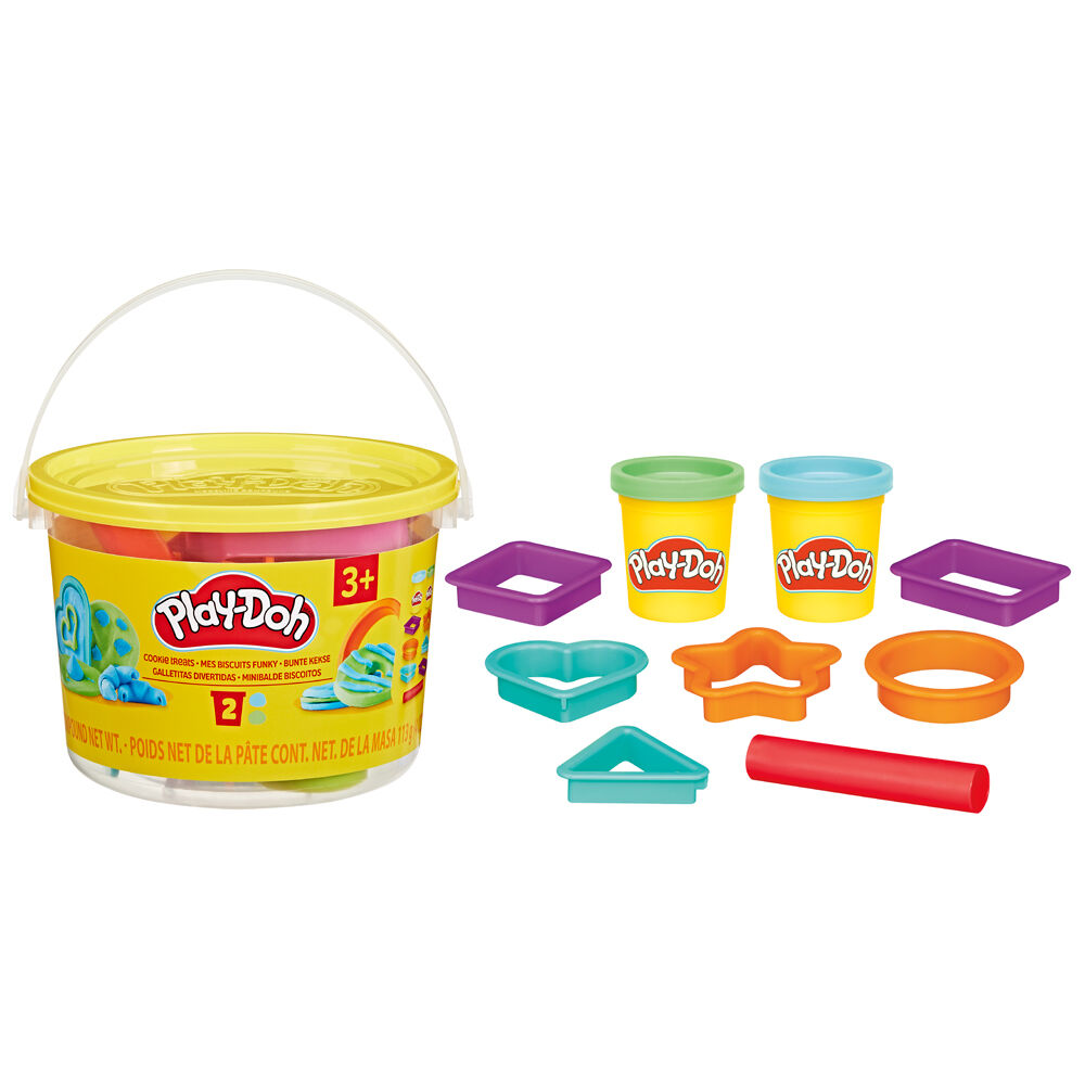 Hasbro Play-Doh Mini Bucket Children's Modeling Set W/ Storage 3Y+ Assorted