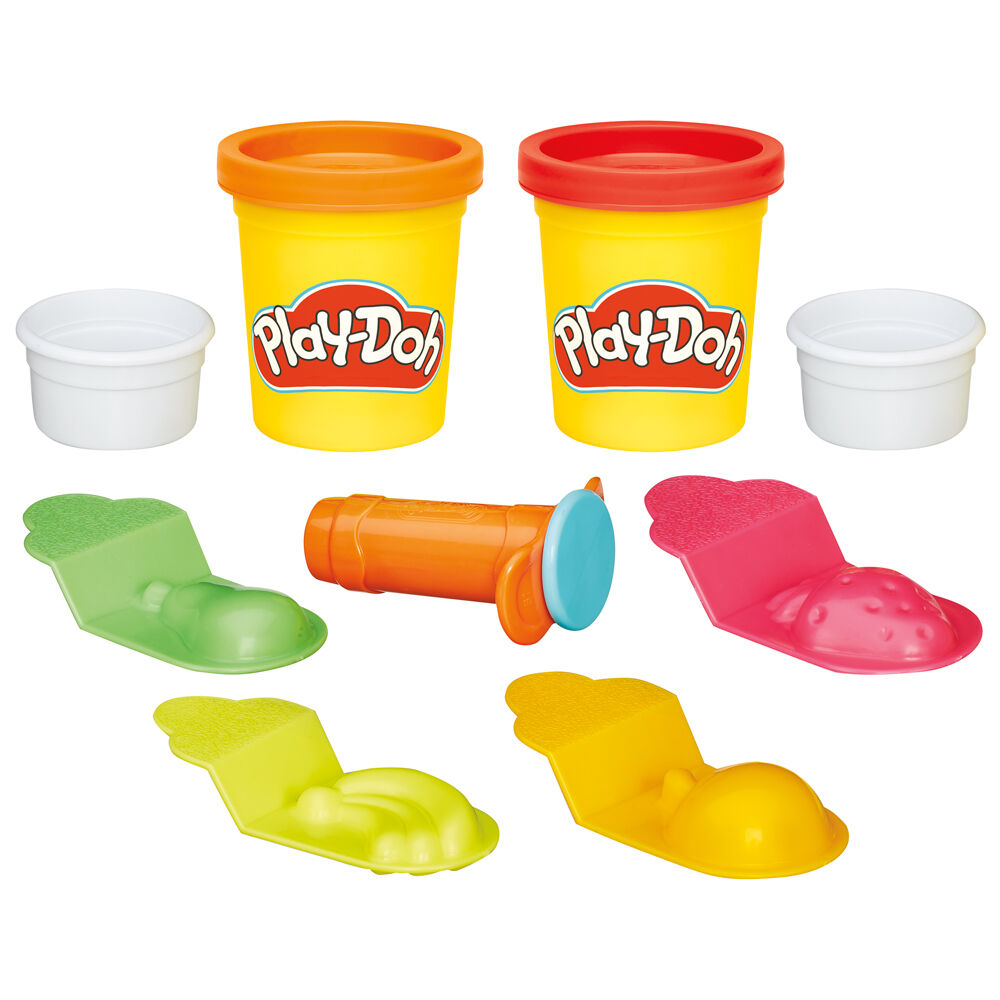 2PK Hasbro Play-Doh Mini Bucket Children's Modeling Set W/ Storage 3Y+ Assorted