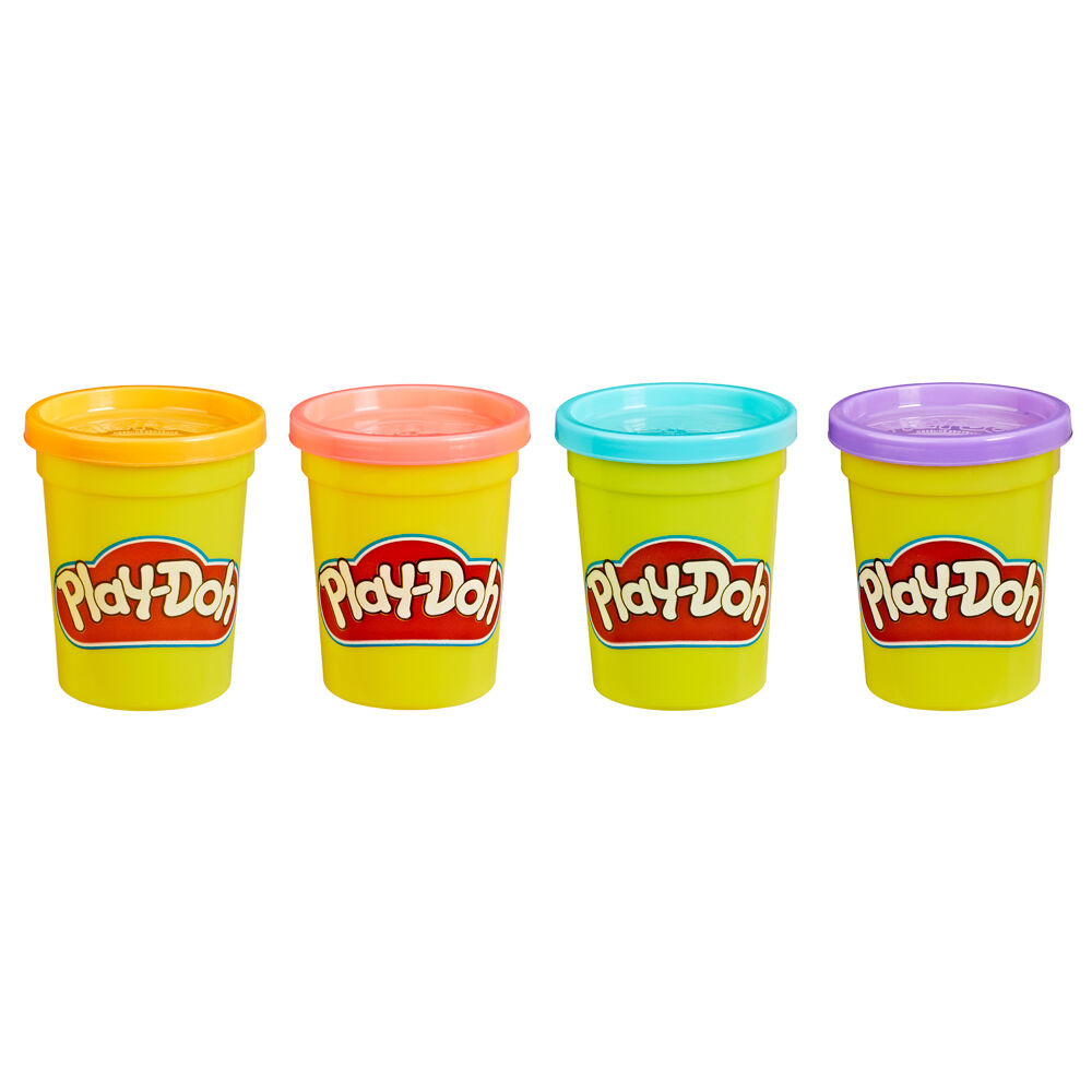 4pc Hasbro Play-Doh Crafting Classic Children's Modelling Set 24M+ Assorted