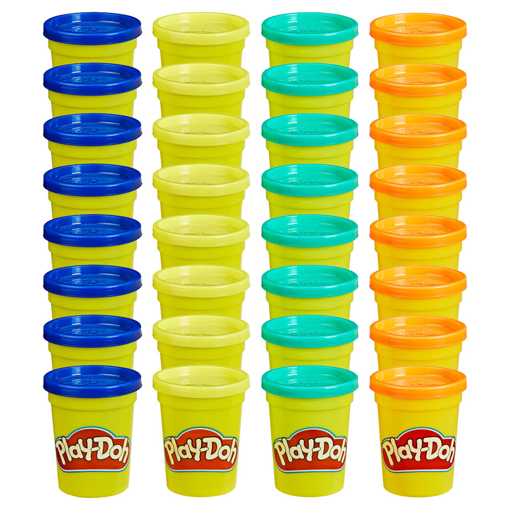 8x 4pc Hasbro Play-Doh Crafting Classic Children's Modelling Set 24M+ Assorted
