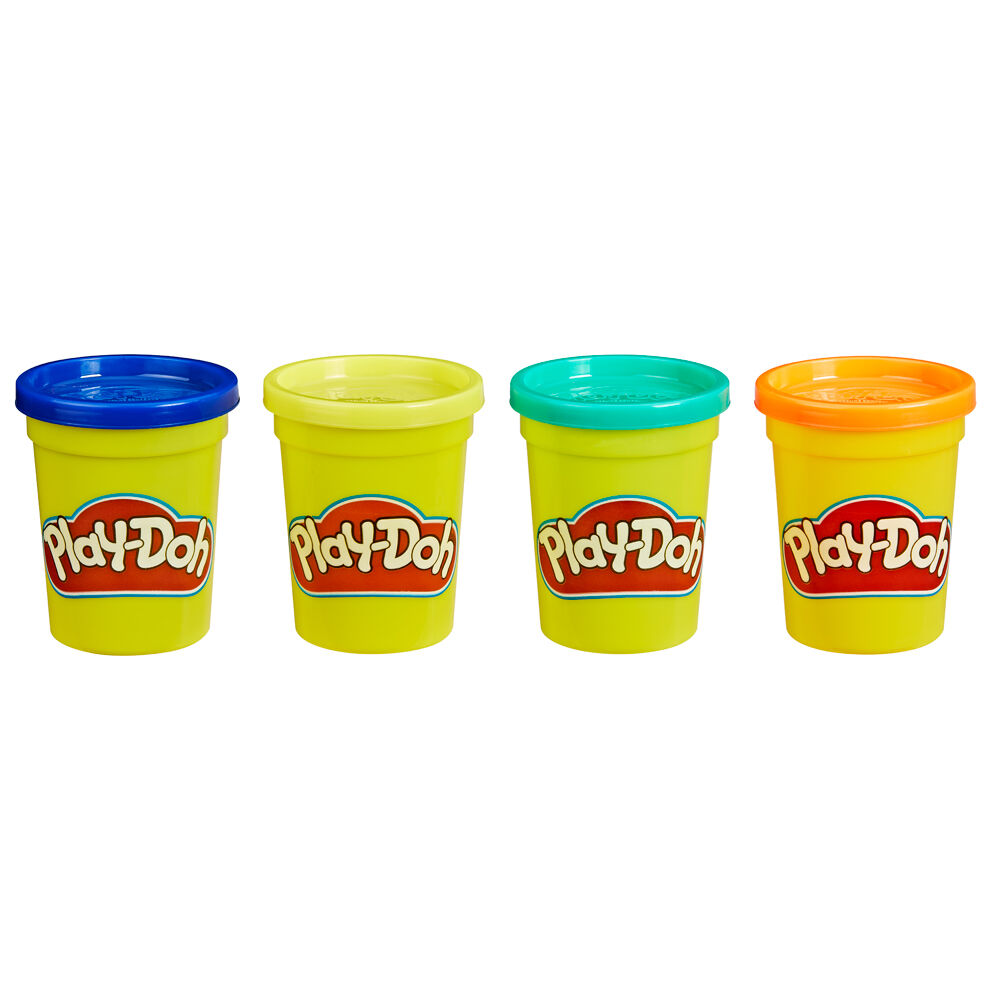 8x 4pc Hasbro Play-Doh Crafting Classic Children's Modelling Set 24M+ Assorted