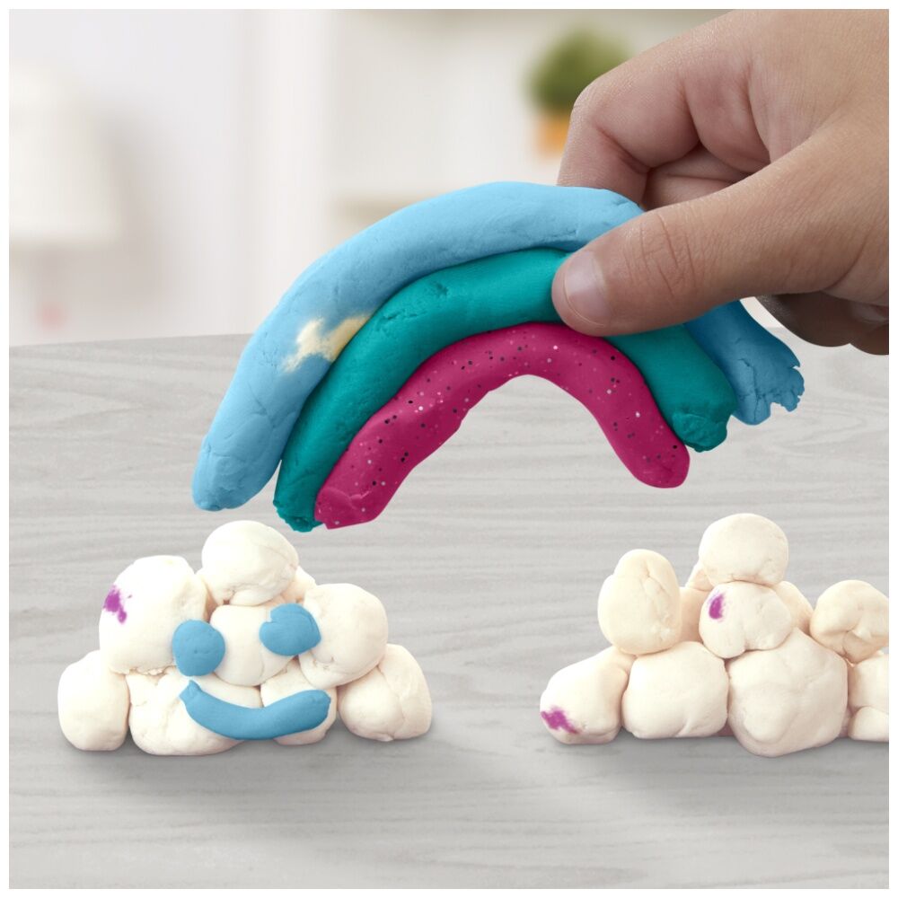 4PK Play-Doh Bright Delights Multicolour Kids Arts & Crafts Set 3y+ 12 Colours