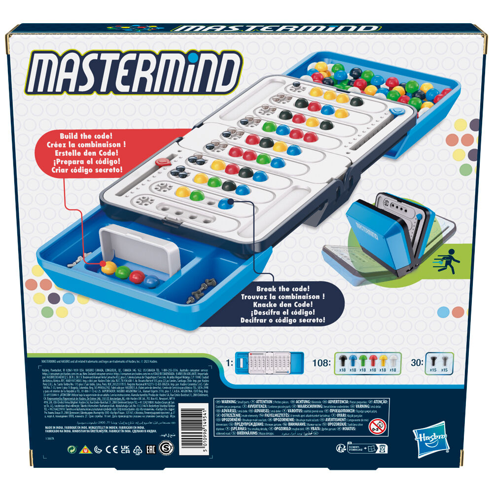 Hasbro Classic Mastermind Code Breaking Strategic Board Game 8Y+