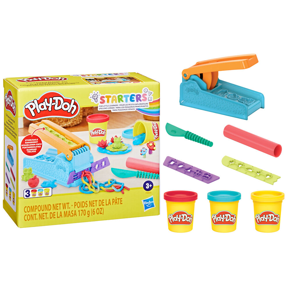 2PK Hasbro Children's Modelling Play-Doh Fun Factory Starter Set 3Y+