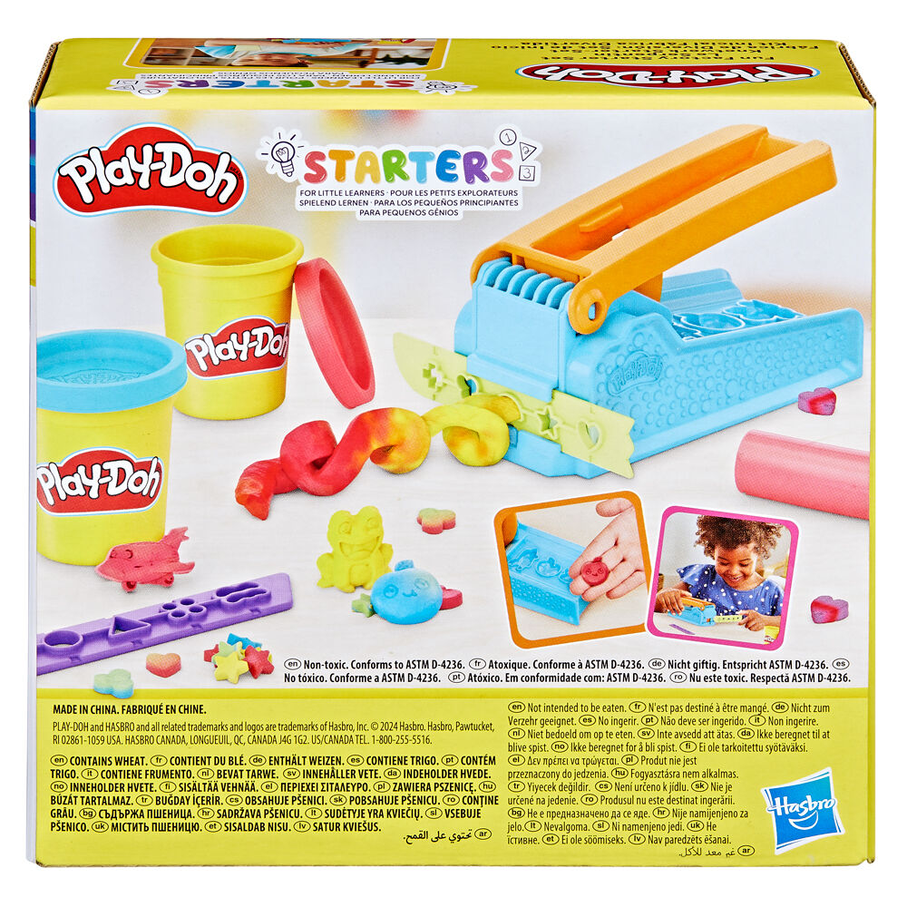4PK Hasbro Children's Modelling Play-Doh Fun Factory Starter Set 3Y+