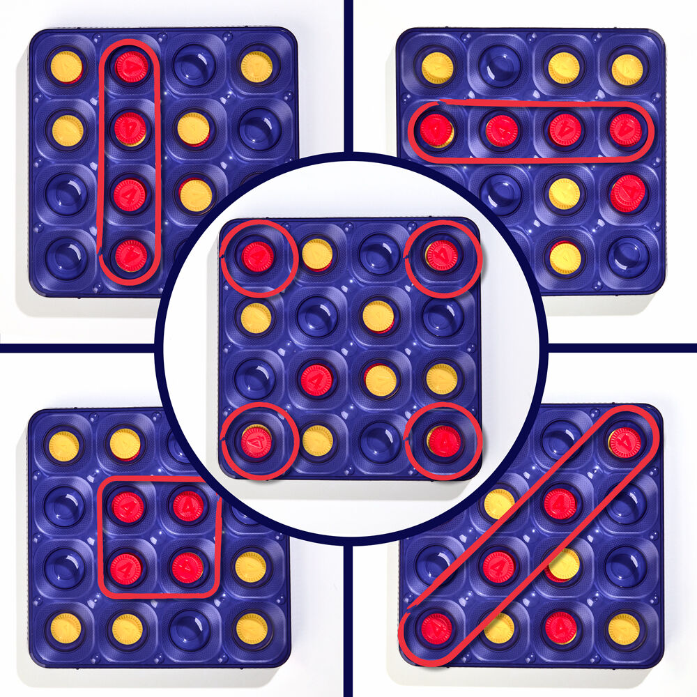 Hasbro Connect 4 Frenzy Fast Action Family Board Game Kids Playtime Fun Set 8y+