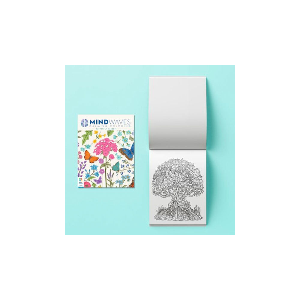 Mindwaves Butterfly Garden Calming Colouring/Drawing Kit