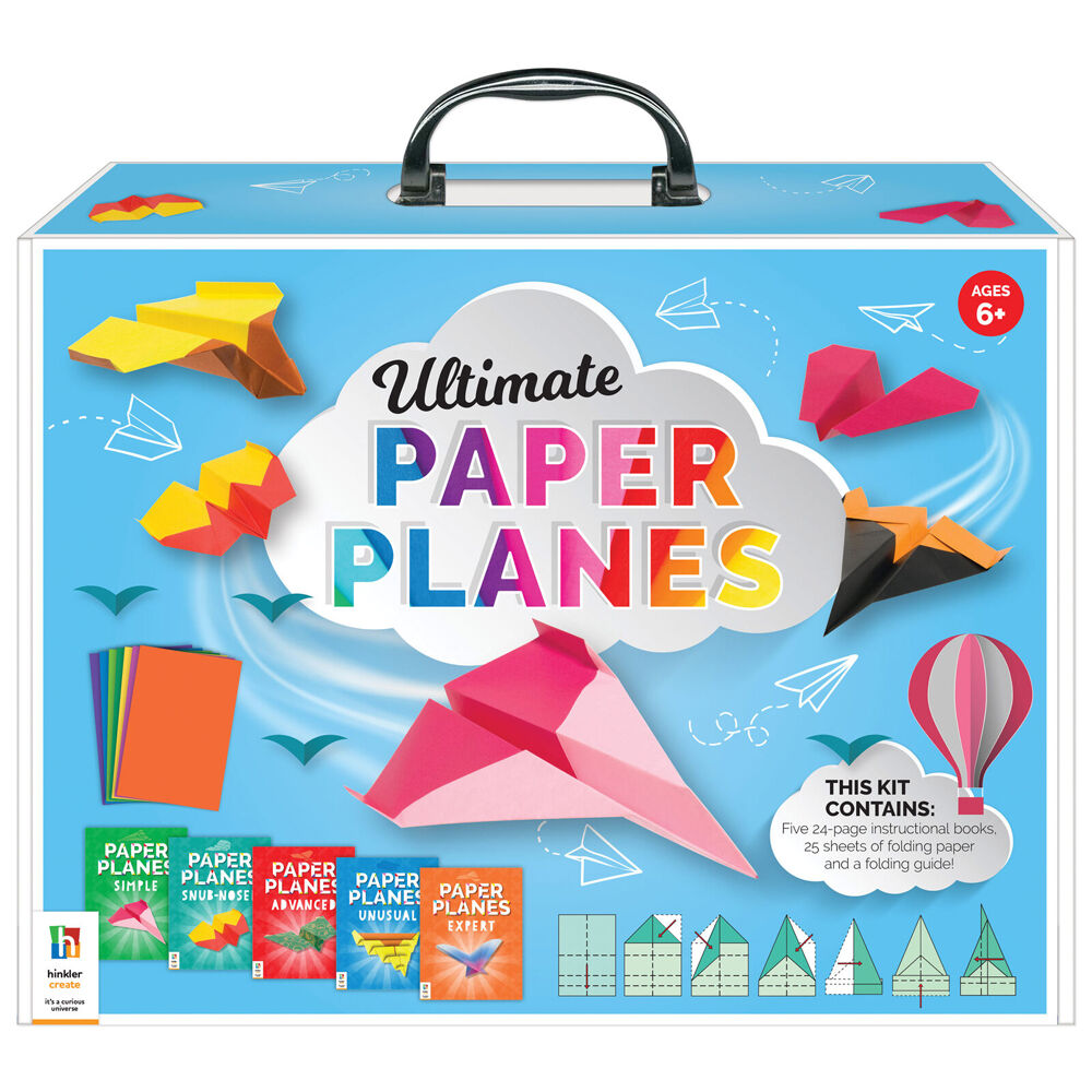 Zap! Extra Ultimate Paper Planes Activity Case Kids 6y+