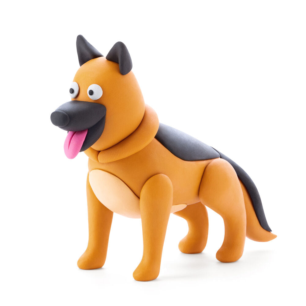 Hey Clay Dog Story Theme Modelling Set w/15 Colour Cans & 2 Tools 3y+