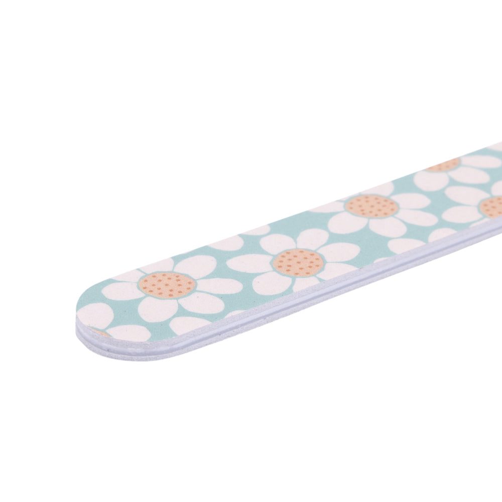 10x 2pc Splosh Handbag Accessories Daisy Nail File Set Double Sided - Blue
