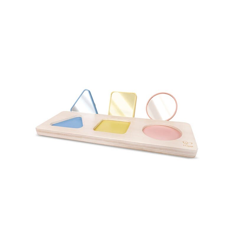 Hape Montessori Mirror Shape Puzzle Activity Toy 10M+