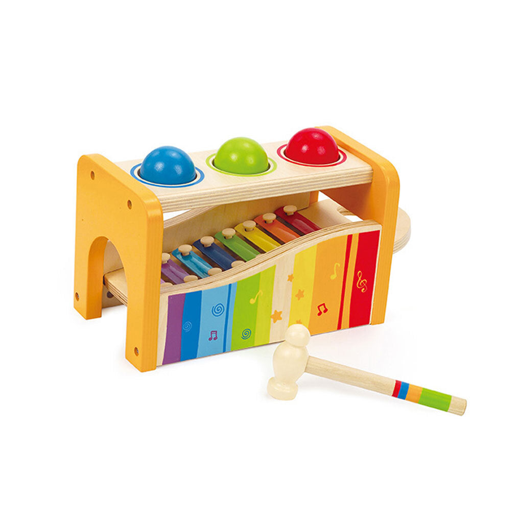 6pc Hape Pound & Tap Bench