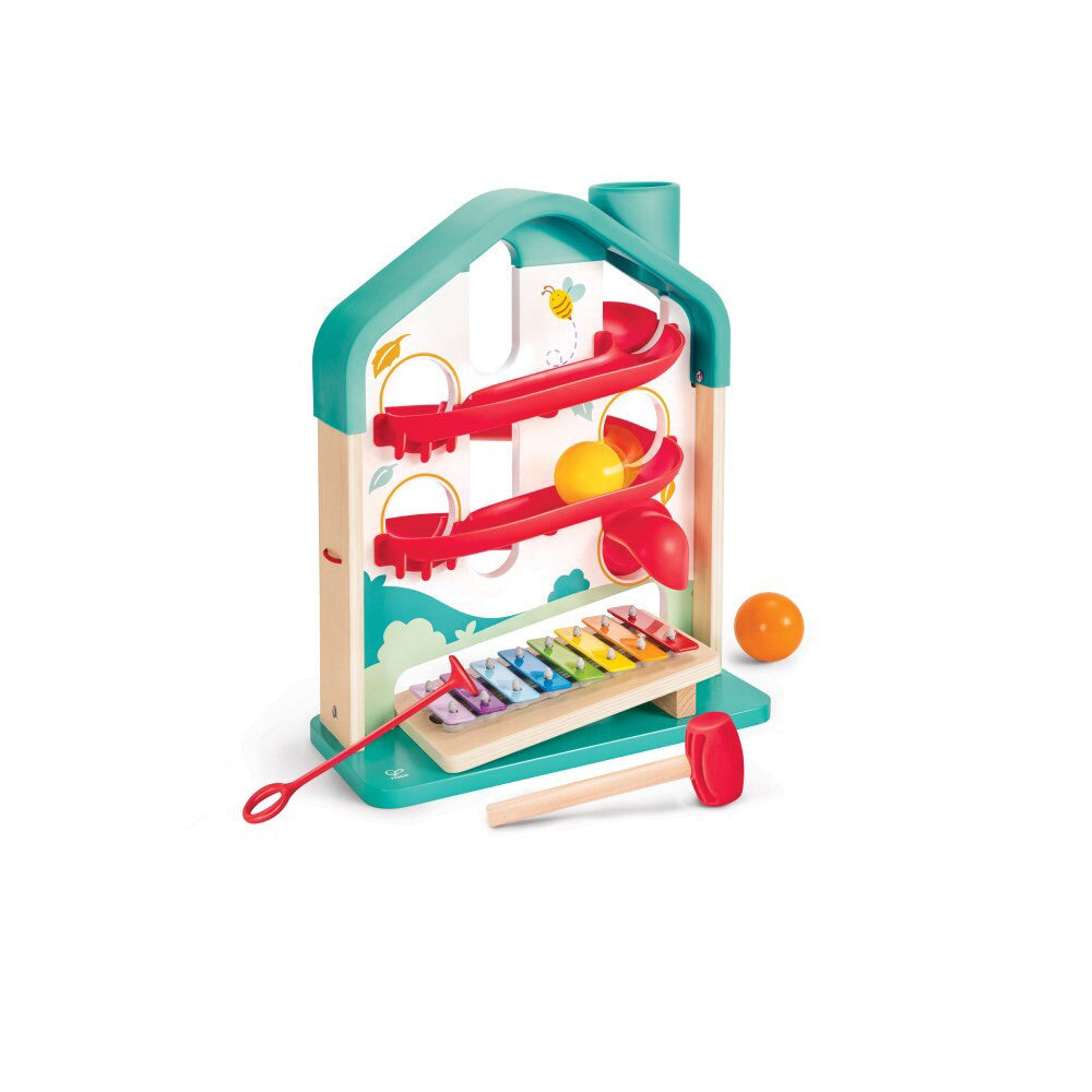 Hape Melody Mansion Ball Run Baby Educational Toy Interactive Fun 12M+