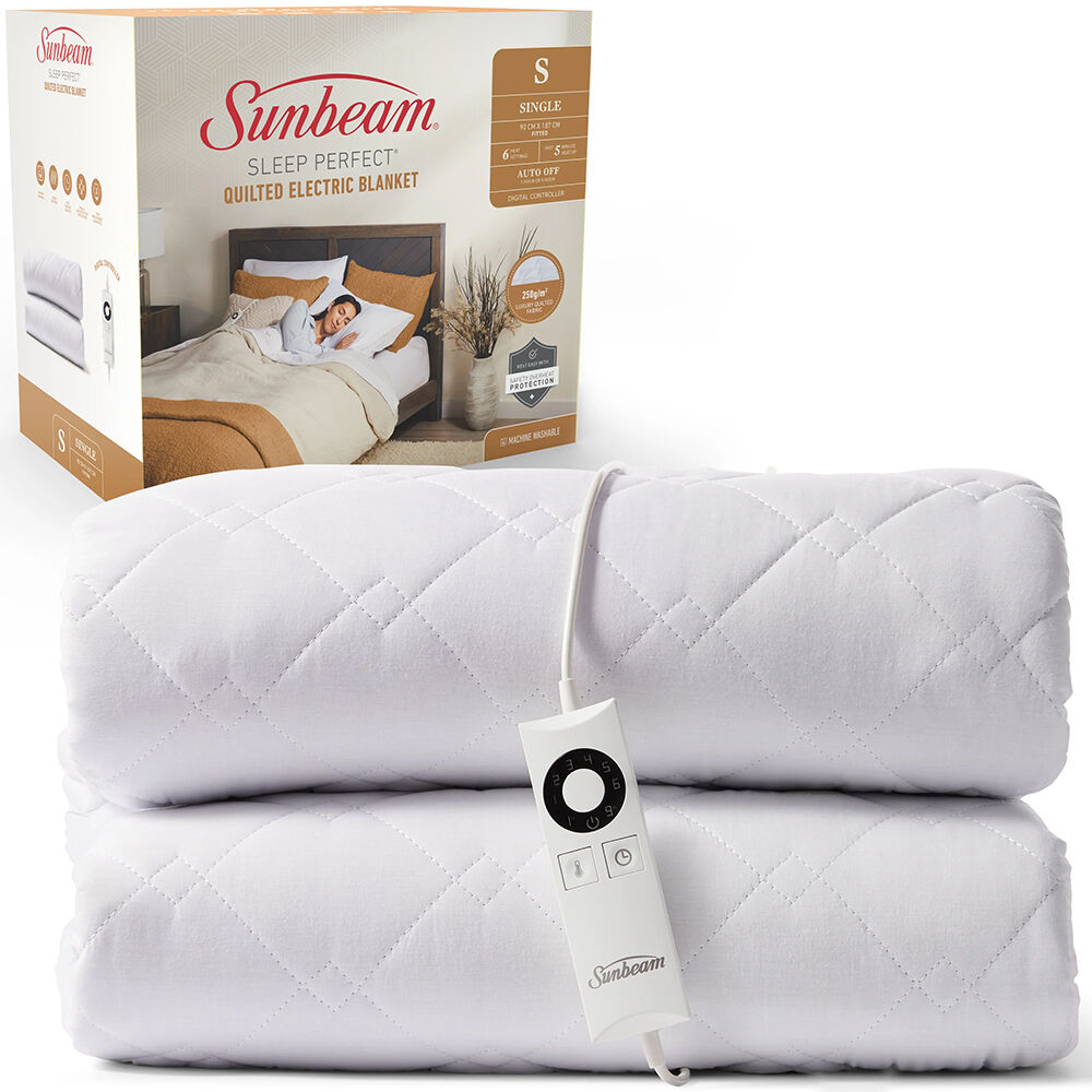 Sunbeam Fitted Electric Blanket Sleep Perfect