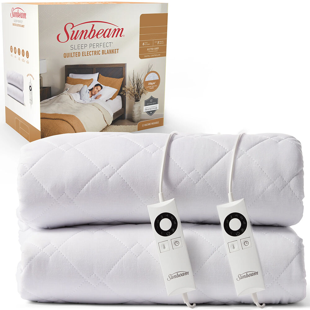 Sunbeam Fitted Size Single Electric Blanket Sleep Perfect