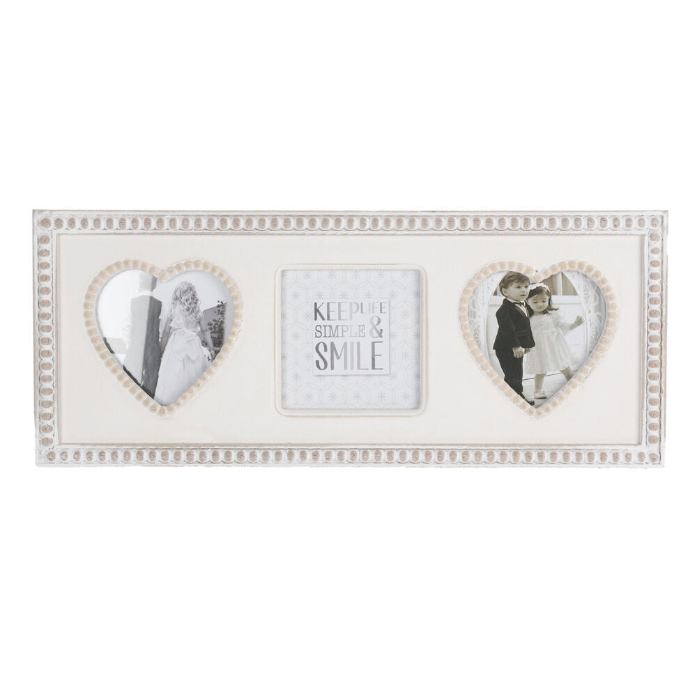 2PK Maine And Crawford Triple Photo Horizontal Collage Frame 41x17x2cm