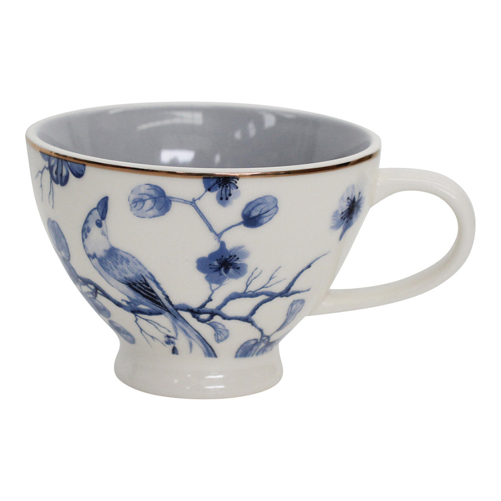 2PK LVD Orient Garden Porcelain 13.5cm Coffee/Tea Cup w/ Handle Round