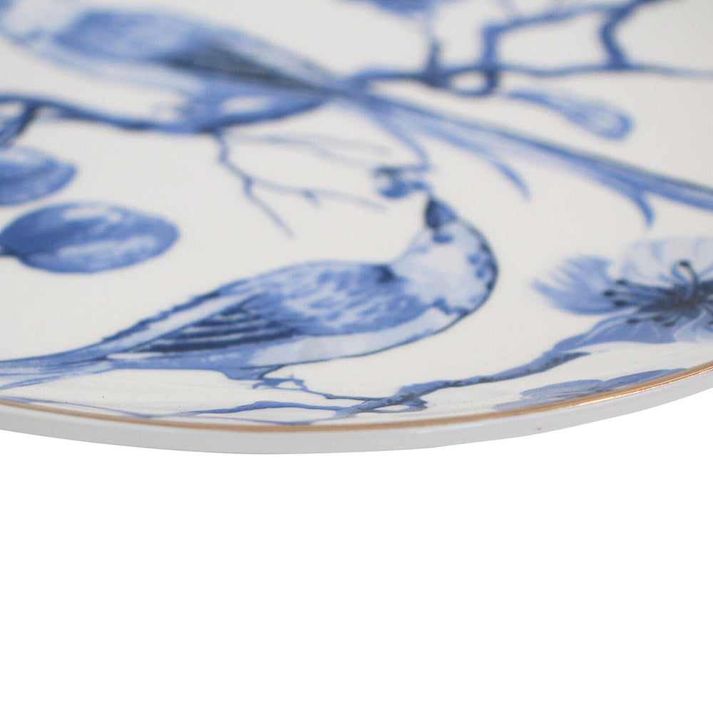 2PK LVD Orient Garden 20x12cm Porcelain Plate Round Tableware