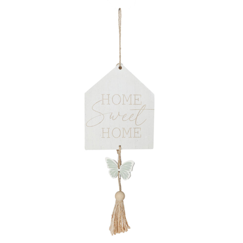 2PK Maine And Crawford Home Sweet Hanging Plaque Decor 32x13x2cm