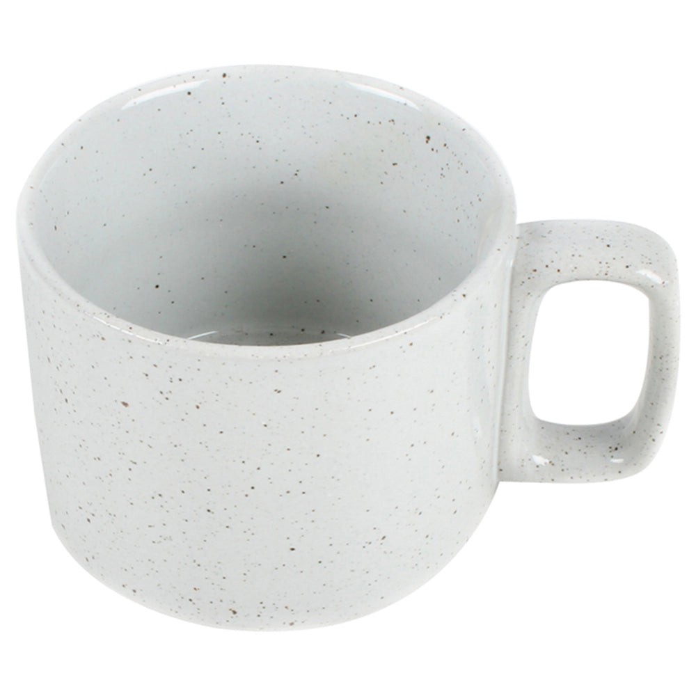 6PK Maine & Crawford Theo 13cm Porcelain Mug w/ Handle - White