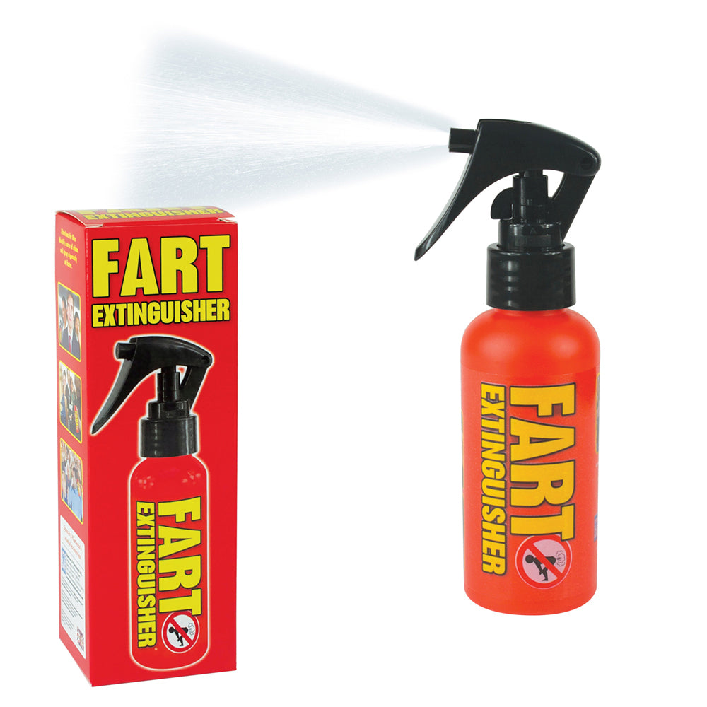 3PK Funtime Gifts Fart Extinguisher Floral Scent Air Freshener 14.5x4cm