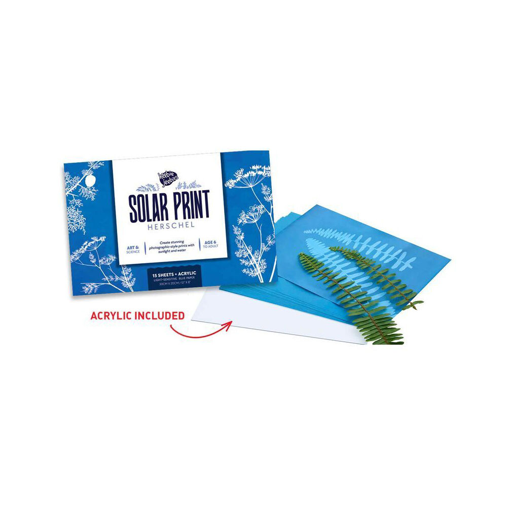 Heebie Jeebies Herschel Solar Print A4 Starter Kit Sun Printing Paper