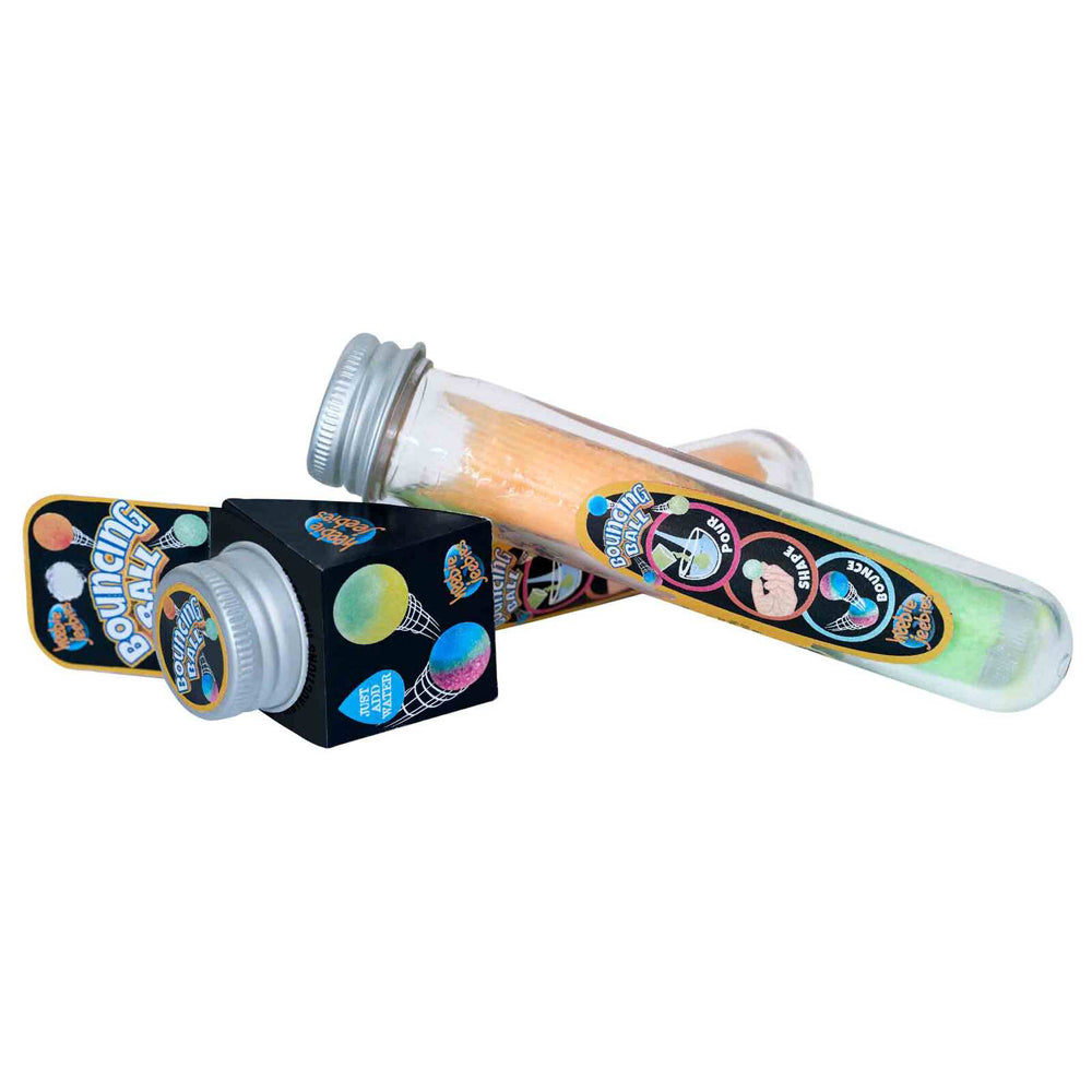 4PK Heebie Jeebies Test Tube Bouncing Ball Kids/Children STEM Toy Assorted 8+