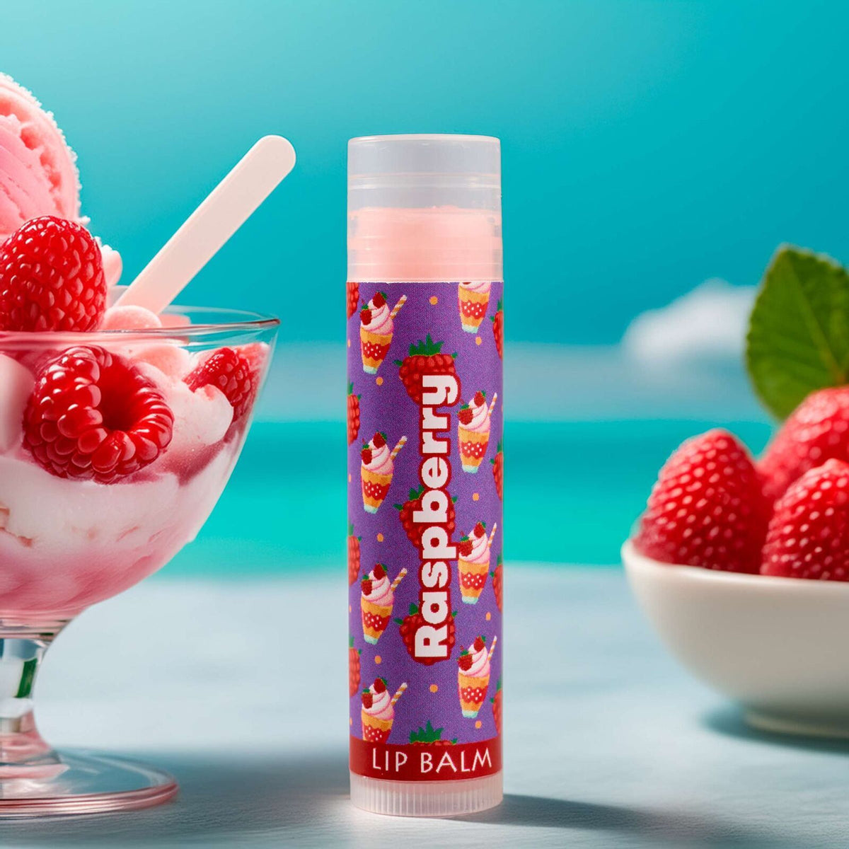 2PK Heebie Jeebies Creator Lip Balm Raspberry Sunday STEM Cosmetic Kit Kids 8y+