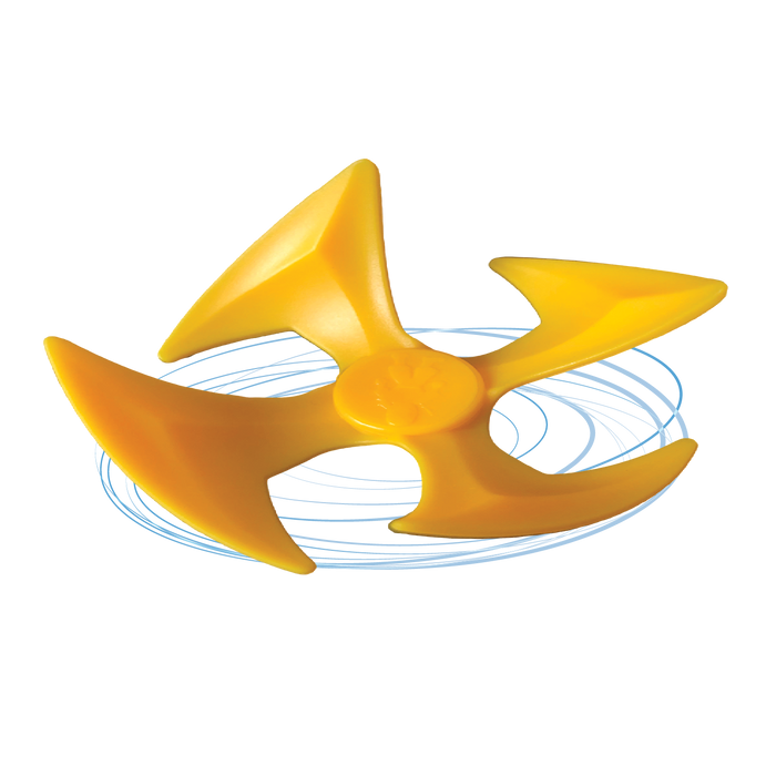8PK Heebie Jeebies Wind Powered Blow Spinners Assorted 6y+