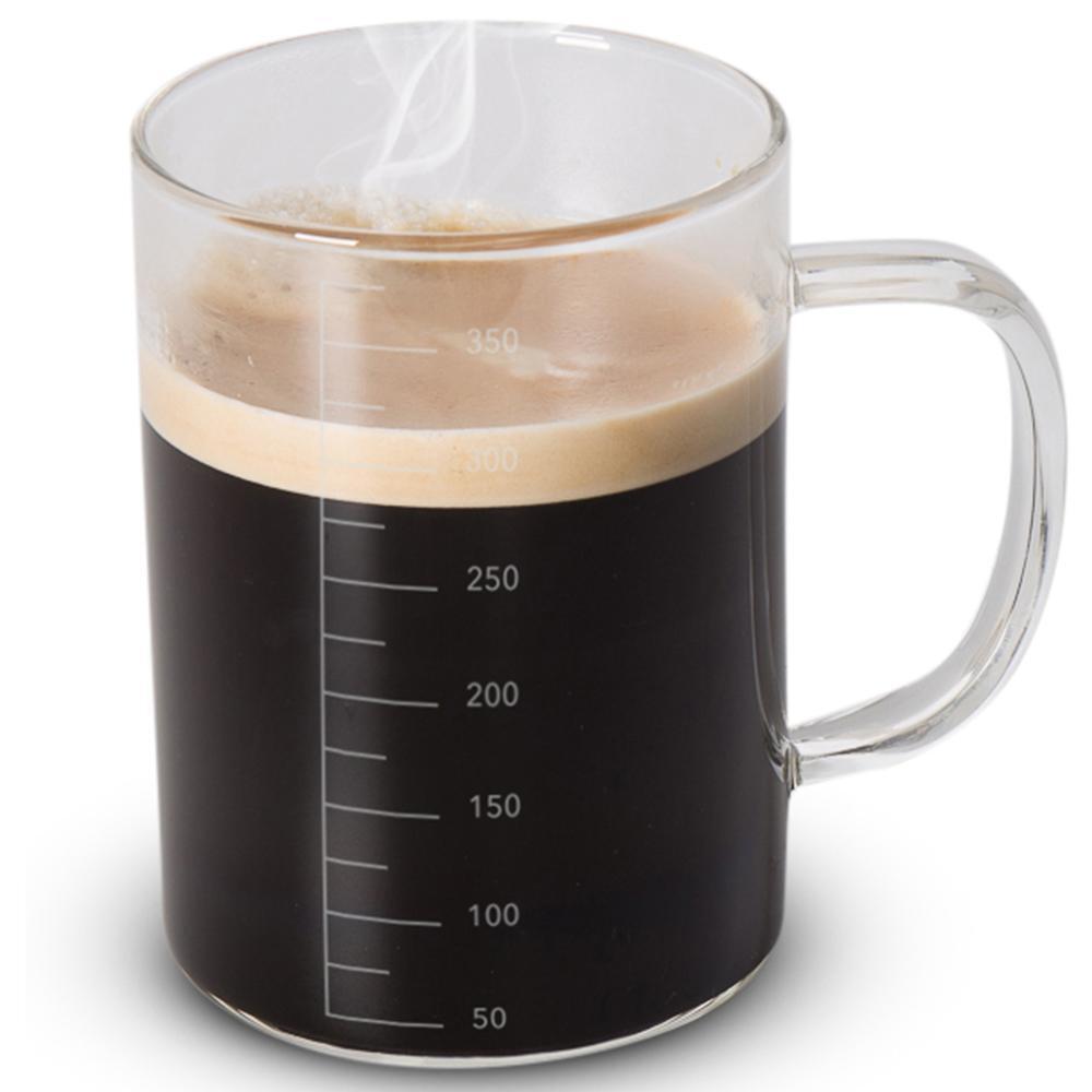2PK Geek Culture 350ml Beaker Mug Coffee/Tea Drinking Cup Clear