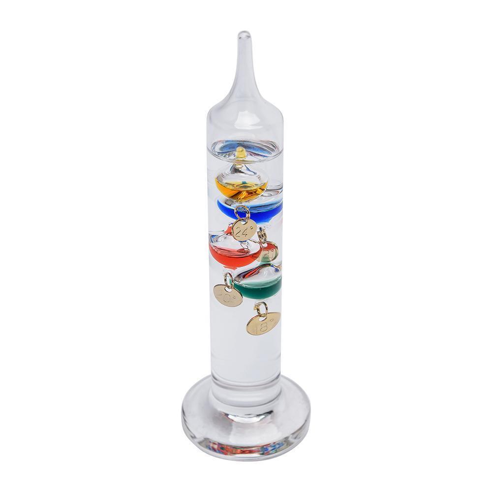 2PK Heebie Jeebies Galileo Thermometer Miniature Temperature Device