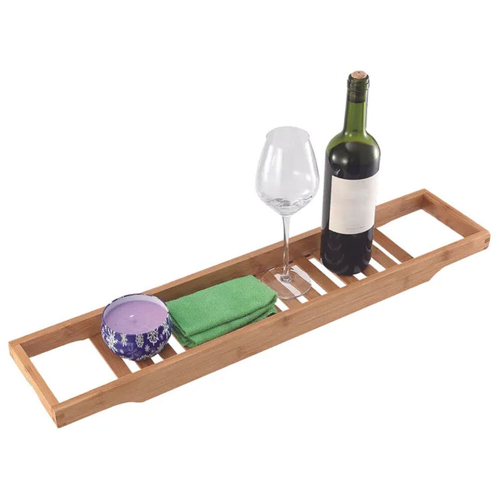Bamboo 64x15cm Bath Caddy