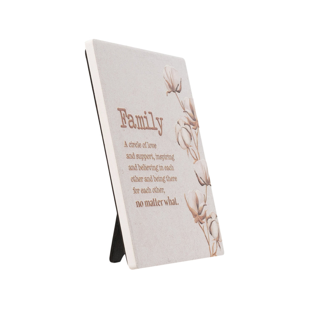 3PK Splosh Home Sweet Home Ceramic Family Verse Plaque 14cm