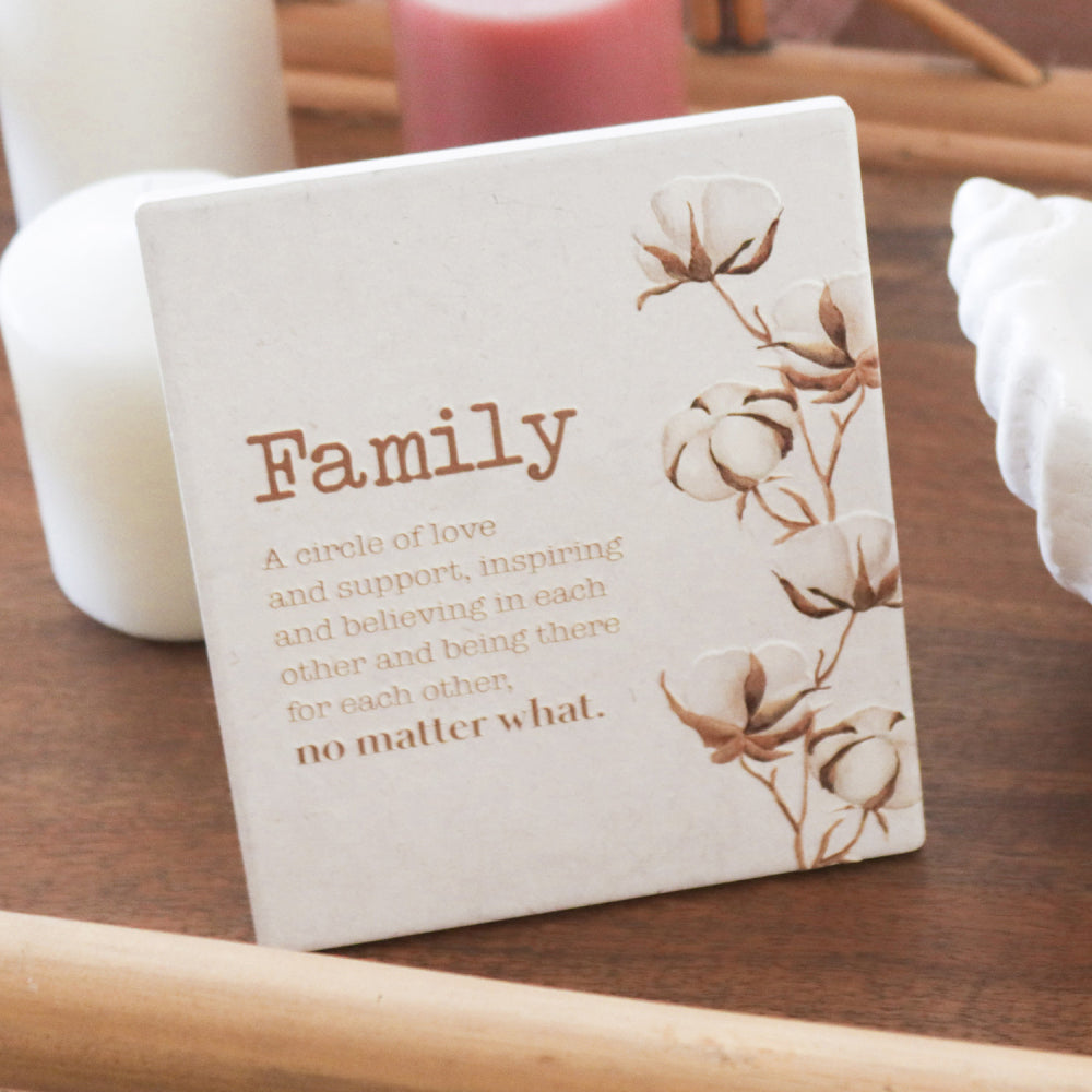 3PK Splosh Home Sweet Home Ceramic Family Verse Plaque 14cm