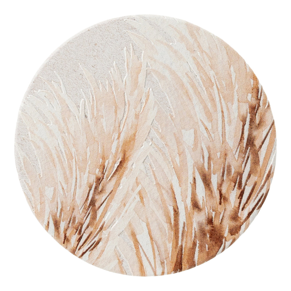 6PK Splosh Home Sweet Home Wheatgrass Ceramic Coaster 11cm